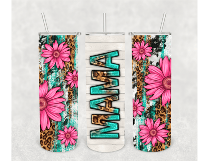 Mother's Day Flower Tumbler