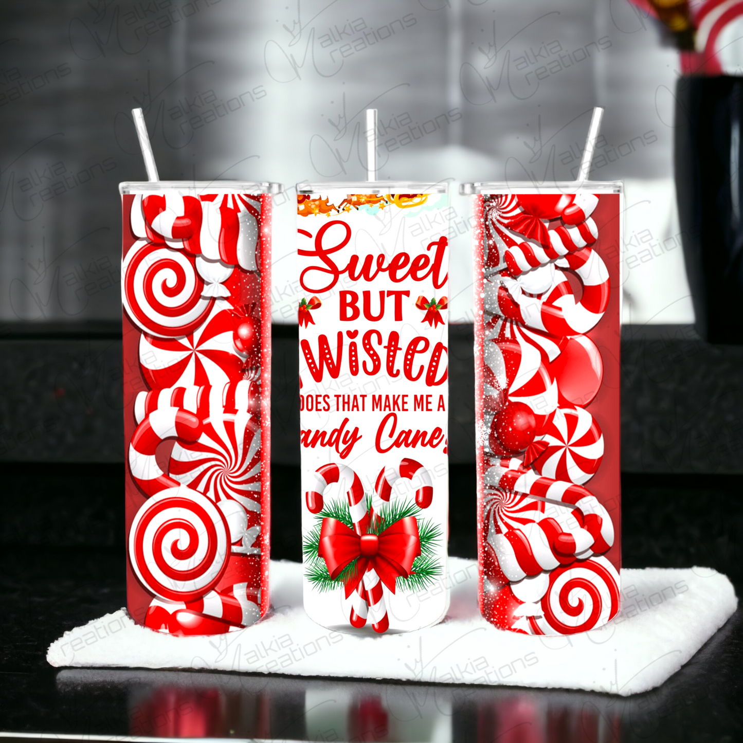 Twisted Peppermint Tumbler