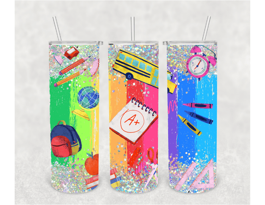 School Motif Tumbler