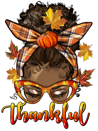 Thankful Afro Girl T-Shirt