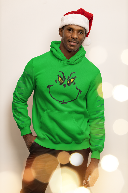 Grinch Face Hoodie