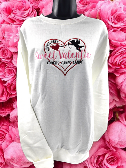 Cupid’s Best Sweet Valentine Sweatshirt