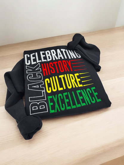 Celebrating Black Culture Embroidered Sweatshirt