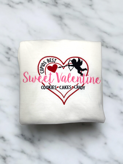 Cupid’s Best Sweet Valentine Sweatshirt