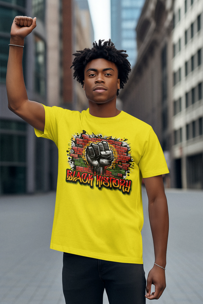 Black Power Fist Tee